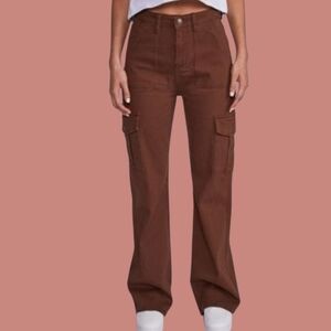 Broadway 38 Cargo Pants in Rich Brown